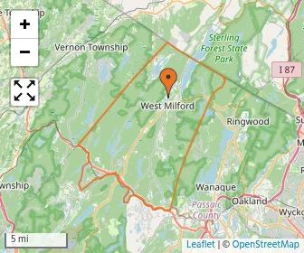 Area schools map